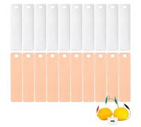 KinetiCore Copper Zinc Electrode Sheet Set - 4 x 0.35 x 0.08 Inch Pure Anode Strips for Scientific Experiments, Electroplating, DIY Projects & Educational Use