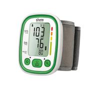 Kinetik Wellbeing Advanced Wrist Blood Pressure Monitor - BP Machine - Wearable Wrist Monitors, Universal Cuff, Fast Blood-Pressure, Heart Rate - In Association with St John Ambulance