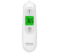 Kinetik Wellbeing Inner Ear Thermometer, Colour Coded Fever Alert | Age-Exact Body Temperature Thermometer for Adults, Kids & Baby, 1 Second Infrared Reading