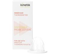Kinetik Wellbeing Inner Ear Thermometer Probe Covers, Pack of 20 Caps | Disposable Ear Thermometer Covers for Adults & Baby