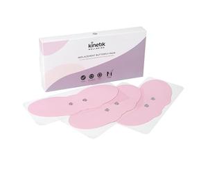 Kinetik Wellbeing Replacement Butterfly Pads WW-800 - Compatible with Complete Period Pain Relief TENS Machine - Skin-Friendly Adhesive & Multi-Use Design for Targeted Comfort, Natural Pain Management