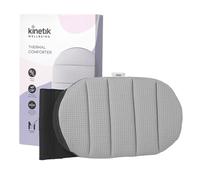 Kinetik Wellbeing Thermal Comforter - Microwavable Heat Pad for Pain Relief - Heat & Freeze Therapy with 2 Reusable Clay Packs, Secure Band - Drug Free Menopause, Menstrual Back Pain Relief for Women