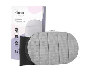 Kinetik Wellbeing Thermal Comforter - Microwavable Heat Pad for Pain Relief - Heat & Freeze Therapy with 2 Reusable Clay Packs, Secure Band - Drug Free Menopause, Menstrual Back Pain Relief for Women