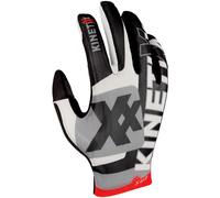 KinetiXx Luigi Protect&Grip Bike Gloves Mens Cycling Sport Grip Black/White