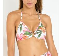 Kinew Tahiti Bikini Top White With Print