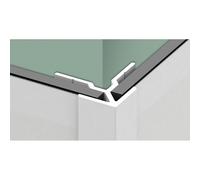 Kinewall Outgoing L Profile in Black For mounting an outgoing/open angle Finish: Black