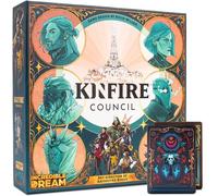 Kinfire Council - Competitive Strategy & Political Board Game - 2-6 Players - 90-120 Minute Gameplay - Unique Councilor Powers, Worker Placement, Voting & Cult Challenges - Ages 14+