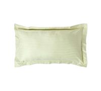 Egyptian Cotton Ultrasoft King Size Oxford Pillowcase 330 TC Homescapes Green One Size