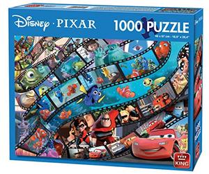 King 5265 Disney Pixar Movie Magic Jigsaw Puzzle 1000-Piece, 68 x 49 cm