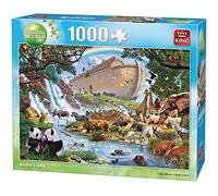 King 5330 Noah's Ark Jigsaw Puzzle 1000-Piece, 68 x 49 cm