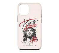 King Above All Jesus Christ Philippians 2:9-11 Bible Verse Case for iPhone 12/12 Pro