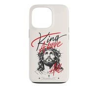 King Above All Jesus Christ Philippians 2:9-11 Bible Verse Case for iPhone 13 Pro