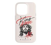 King Above All Jesus Christ Philippians 2:9-11 Bible Verse Case for iPhone 14 Pro