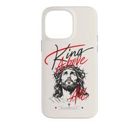 King Above All Jesus Christ Philippians 2:9-11 Bible Verse Case for iPhone 14 Pro Max