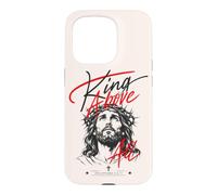 King Above All Jesus Christ Philippians 2:9-11 Bible Verse Case for iPhone 15 Pro