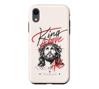 King Above All Jesus Christ Philippians 2:9-11 Bible Verse Case for iPhone XR