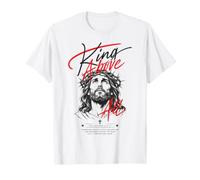 King Above All Jesus Christ Philippians 2:9-11 Bible Verse T-Shirt