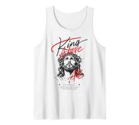 King Above All Jesus Christ Philippians 2:9-11 Bible Verse Tank Top