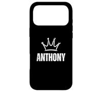 King Anthony Crown - Custom First Name Birthday #1 Winner Case for iPhone 17 Pro Max