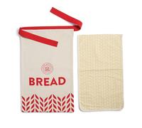 King Arthur Baking Company Reusable Bread Bag, Cotton and Beeswax-Coated Linen, Plastic-Free Storage