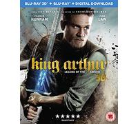 King Arthur: Legend of the Sword [Blu-ray 3D + Digital Download] [2017] [Region Free]