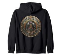 'King Arthur' s Cornish Choughs s Mythical Celtic Legend Zip Hoodie