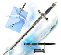 King Arthur’s Excalibur Letter Opener with Stand, Office Accessory, Home Decor, Gift for Collectors, Fans