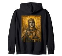 King Baldwin IV Icon - The Leper King Zip Hoodie