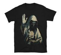 King Baldwin Silver Mask Medieval Knight Design T Shirt Clean Engineering Inspired Enthusiast Wear