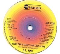 King, BB - I Just Can't Leave Your Love Alone / Let Me Make You Cry A Little Longer [7" Vinyl]