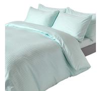(King, Blue) Duvet Cover with Pillowcase 330 Thread count