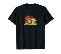 King Bolete Mushroom Porcini Foraging Hunting Edible Fungi T-Shirt