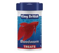 King British - Bloodworm Treats 7g - Delicious, Natural Treat for all