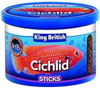 King British Cichlid Floating Food Sticks, 100g