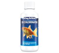 King British - De-Chlorinator 250ml - Removes Chlorine for Cold & Tropical Aquariums