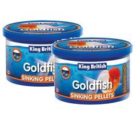 King British Goldfish Fish Food Sinking Pellets 140g