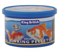 King British Goldfish Sinking Pellets 140 g (Pack of 3)