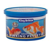 King British Goldfish Sinking Pellets Food 140g - Valentina Valentti UK