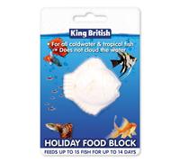 King British - Holiday Block Food - For Coldwater & Tropical Fish - Id