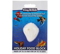 King British Holiday Fish Food Block, may vary