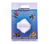 King British Holiday Fish Food Block, may vary