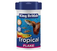 King British - Tropical Fish Flake 12g - Multi-Vitamin Complete Food -