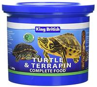 King British | Turtle & Terrapin Complete Food | Helps Support Health & Vitality |Includes Essential Vitamins & Minerals | Made with Natural Ingredients | Highly Palatable | 200g