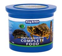 King British | Turtle & Terrapin Complete Food | Helps Support Health & Vitality |Includes Essential Vitamins & Minerals | Made with Natural Ingredients | Highly Palatable | 200g