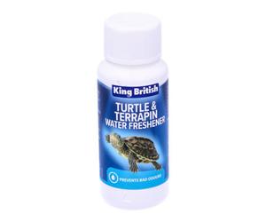 King British Turtle & Terrapin Water Freshener 100Ml Prevent Bad Odours Tank