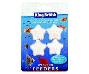 King British Weekend Feeder Aquarium Food x3 BUNDLE