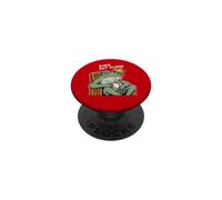 King But Alone - Sad Frog King Funny Meme PopSockets Adhesive PopGrip