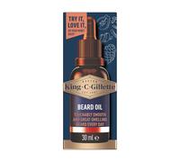 King C. Gillette Beard Oil Infused with Signature Scent, Plant-Based Ingredients 30 ml