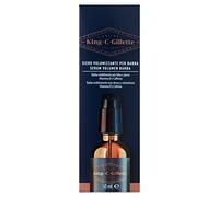 King C. Gillette Beard Serum Volume Beard Care for Men with Vitamin B Complex and Caffeine 50ml Gift Idea for Men