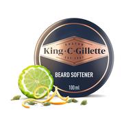 King C. Gillette Men's Beard Softener, Lightweight & Deep Beard Conditioning, Infused with Signature Scent with Notes of Sandalwood, Cedar, Bergamot, Cardamon Seeds & Mandarin, 100ml